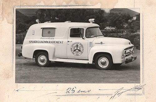 Old ambulance